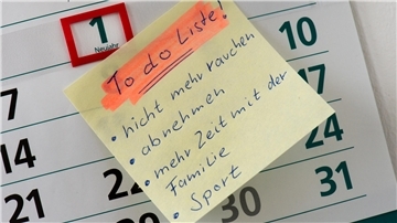 Zettel mit Text