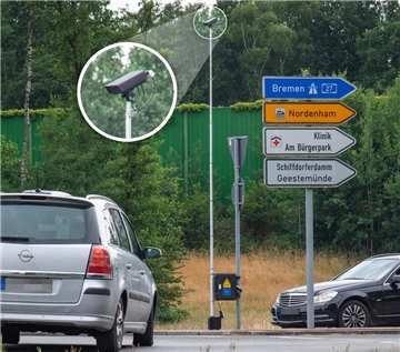 Kiste am Fuß