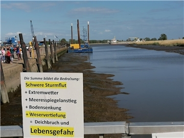 Hafen Weservertiefung