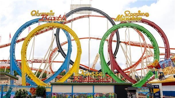 Wiesn-Countdown: Viel Bier, kein Joint - und mehr Sicherheit Ein tödlicher Arbeitsunfall am Olympia Looping überschattete den Aufbau. (Archivfoto)