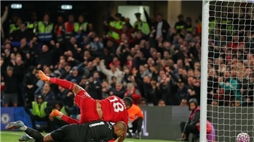 Ein Tor mit vollem Einsatz - aber zu wenig für den FC Liverpool.