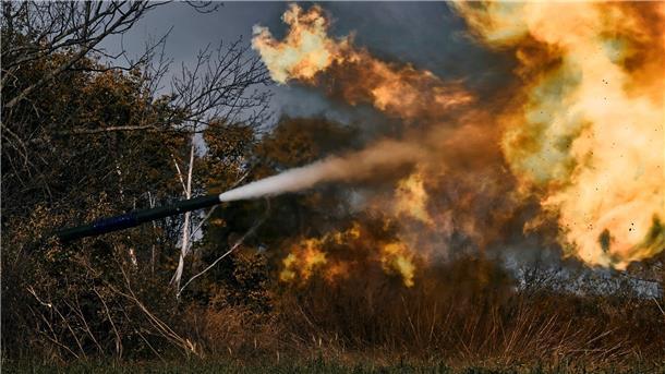 Krieg gegen die Ukraine: So ist die Lage Ein ukrainischer Panzer in der Nähe von Bachmut in der Region Donezk im Osten der Ukraine.