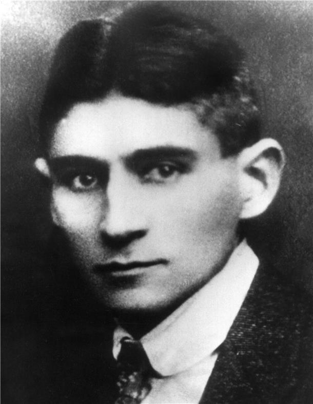 Undatiertes Porträt des österreichischen Schriftstellers Franz Kafka.