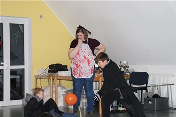 Ein wenig Grusel und doch jede Menge an Spaß und Freude: Der TuS Tarmstedt verwa...