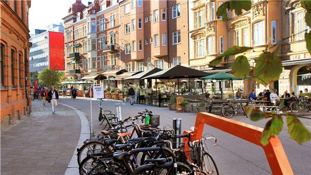 Eindrücke aus den Sommerstraßen in Malmö. Vorbild für Bremerhaven?