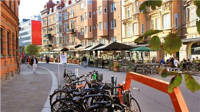 Eindrücke aus den Sommerstraßen in Malmö. Vorbild für Bremerhaven?