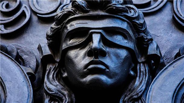 Eine Darstellung der Göttin Justitia.