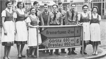 B6-Schild in Cuxhaven