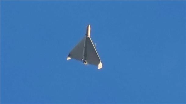 USA fordern UN-Untersuchung zum Einsatz iranischer Drohnen Eine Drohne ist am Himmel über Kiew zu sehen. Dabei handelt es sich vermutlich um eine Kampfdrohne vom Typ Schahed 136 iranischer Bauart.