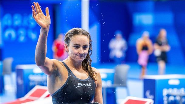 Eine Pause vom Schwimmen ist unvermeidlich - das bewegte einen Sponsor laut Semechin dazu, die Athletin nicht weiter zu unterstützen.