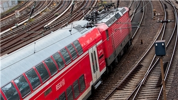Eine Regionalbahn der Deutschen Bahn.