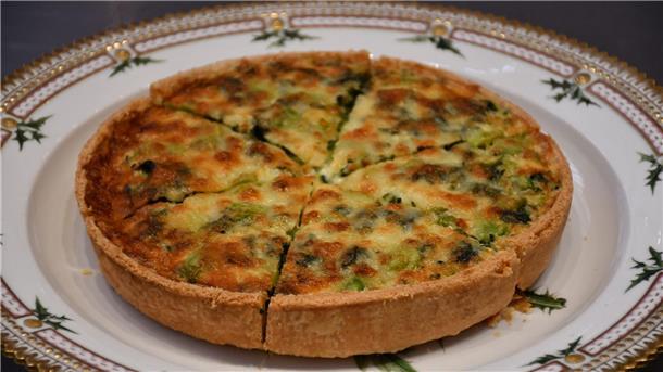 Gar keine echte Quiche? - Wirbel ums Krönungsrezept Eine spezielle Quiche ist das offizielle Gericht der Straßenfeiern in Großbritannien zur Krönung von Charles. Doch es gibt Kritik.