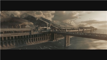 Eine Szene aus dem Film „Die wandernde Erde II“.