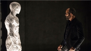 Eine Szene aus der HBO-Serie „Westworld“.