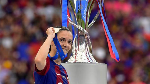 Eine von zwei Weltfußballerinnen beim FC Barcelona: Aitana Bonmatí.