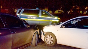 Einer von 3902 Verkehrsunfällen, die die Polizei im Jahr 2020 beschäftigt haben.