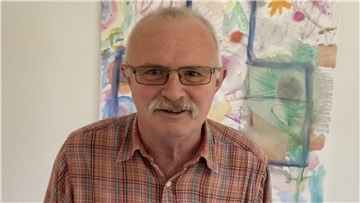 Karl-Heinz Laverenz, langjähriger Küster der Martinskirchengemeinde