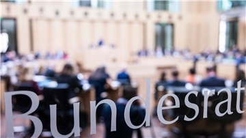 Eine Sitzung des Bundesrats in Berlin.