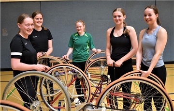 Kunstradfahrerinnen TuS Dorum