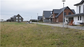 Einige Flächen liegen noch brach im Baugebiet in Ostereistedt, ein Grundstück ist noch zu erwerben, ein weiteres ist reserviert, alle anderen sind verkauft.