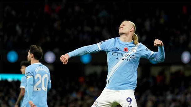 Kracher bei City: BVB vor Star-Prüfung gegen Haaland & Co. Einst für den BVB, nun aber für City erfolgreich: Erling Haaland.