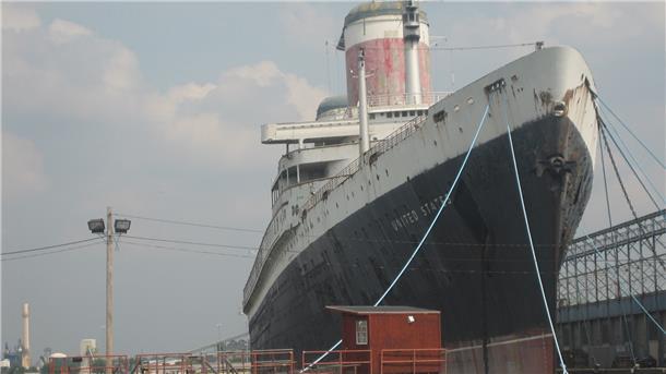 Einst war die „Big U“ das schnellste Passagierschiff auf dem Nordatlantik.