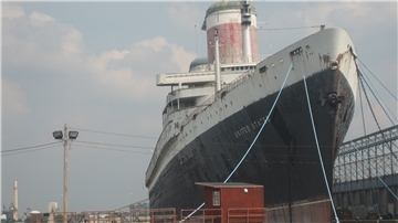 Einst war die „Big U“ das schnellste Passagierschiff auf dem Nordatlantik.