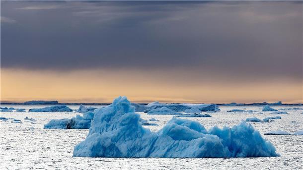 Antarktis-Konferenz erneut gescheitert: keine Schutzgebiete Eisschollen im Weddellmeer in der Antarktis.