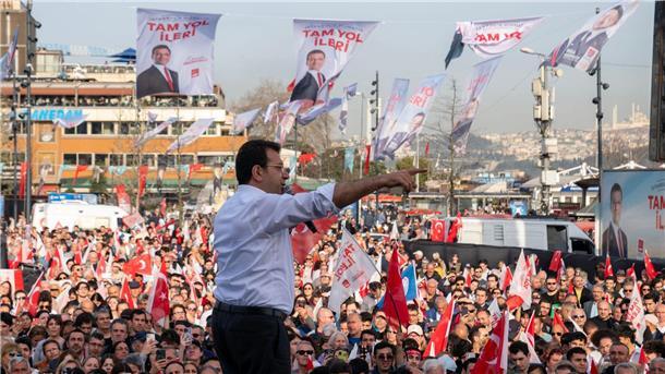 Türkische Opposition nach Wahlerfolg im Aufwind Ekrem Imamoglu konnte keinen Oppositionsblock hinter sich vereinen - und entschied die Wahl dennoch für sich.