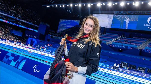 Elena Semechin will auch mit Baby wieder zurück ins Schwimmbecken. (Archivbild)