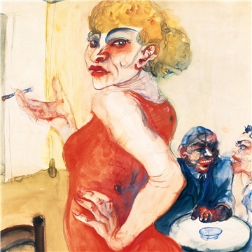 Elfriede Lohse-Wächtler schuf „Lissy“ 1931. Das Bild aus Privatbesitz ist eines von 100, die das Hamburger Ernst-Barlach-Haus ausstellt.