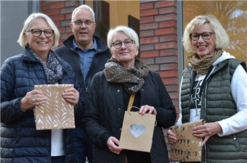 Elisabeth Pape, Gerda Lamar und Anette Moschner (von links)