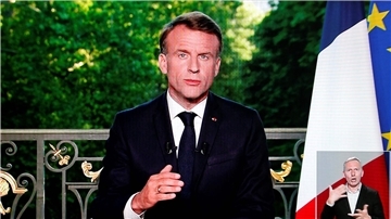 Emmanuel Macron hat im Fernsehen angekündigt die Nationalversammlung aufzulösen und für den 30. Juni 2024 Neuwahlen anzusetzen.