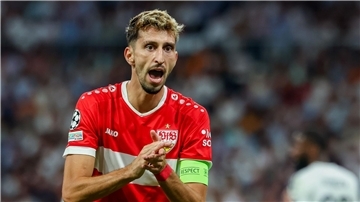 Empfängt mit dem VfB Stuttgart am Dienstag Sparta Prag: Kapitän Atakan Karazor.