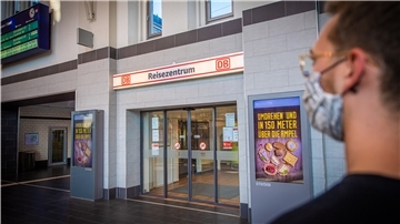 Ein Reisezentrum am Hauptbahnhof Bremerhaven