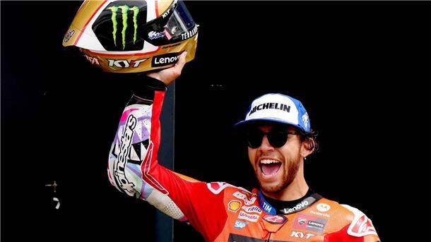 MotoGP in Italien: Bastianini gewinnt sein Heimrennen Enea Bastianini hat sein Heimrennen gewonnen.