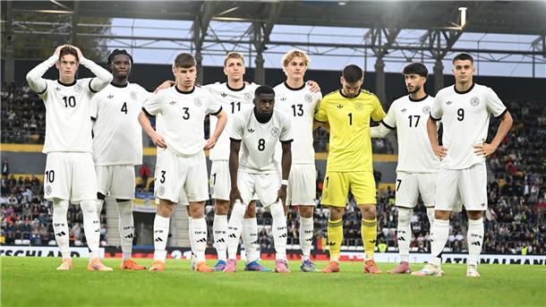 U21 mit „Angst“ zur ersten Quali-Pleite seit vier Jahren Enttäuschte Gesichter bei der deutschen U21.