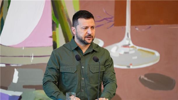 Krieg gegen die Ukraine: So ist die Lage Er dankt den Dänen für ihre Unterstützung: der ukrainische Präsident Wolodymyr Selenskyj in Kopenhagen.