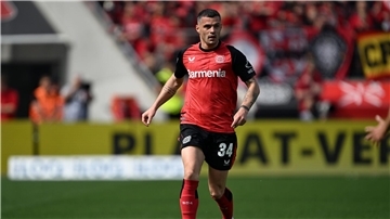 Er soll auf der Liste von AC Mailand stehen: Bayer Leverkusens Granit Xhaka.