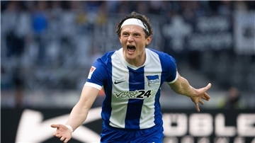 Er war wieder einer der Antreiber der Hertha. 