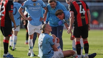Erling Haaland fällt bei Manchester City vorerst verletzt aus