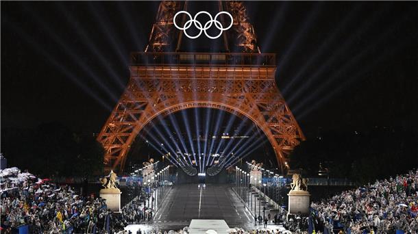 Eröffnung mit Spektakel: Die Sommerspiele in Paris haben begonnen.