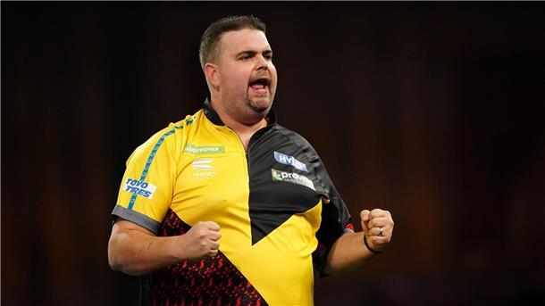 Riad statt Ally Pally? Wie die Darts-WM rasant wächst Erreichte vor zwei Jahren das Halbfinale: Deutschlands Nummer zwei Gabriel Clemens.