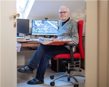 Erst Kämpfer gegen den Tunnelbau, dann fasziniert von der Technik: Klaus Regul begleitete die Entstehung des Hafentunnels mehr als 20 Jahre lang mit.