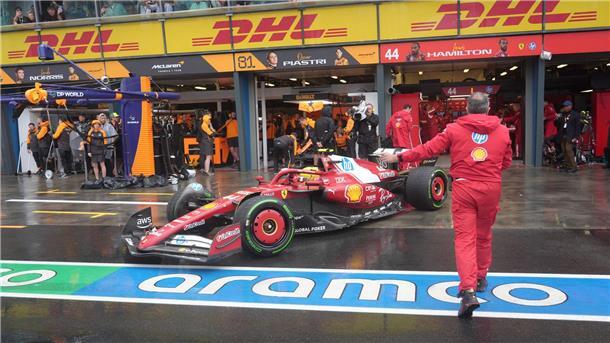 Flitterwochen vorbei: Hamiltons Ferrari-Erwachen Erste Ausfahrt Melbourne - Ferrari hat noch Nachholbedarf.