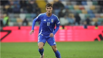 Erstmals für Italiens A-Nationalteam dabei: Daniel Maldini