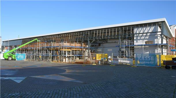 Erweitert wird der Fischbahnhof in Richtung Marktplatz.