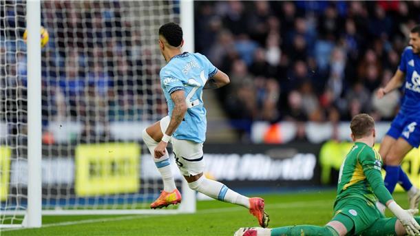 Erleichterung bei Guardiola nach Sieg: „Haben es gebraucht“ Erzielte das erlösende 1:0 für Man City: Savinho