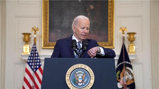 Biden: „An der Zeit, diesen Krieg zu beenden“ „Es ist ein Fahrplan für einen dauerhaften Waffenstillstand und die Freilassung aller Geiseln“: Joe Biden.