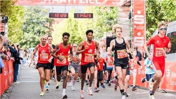 Ian Kohls beim Otterndorfer Marathon